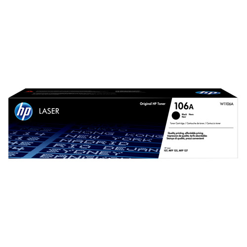 

Картридж HP 106, черный / W1106A, 106