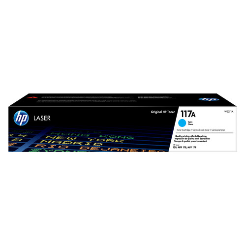

Картридж HP 117, голубой / W2071A, 117