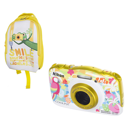 

Цифровой фотоаппарат NIKON CoolPix W150, курорт, рюкзак, W150