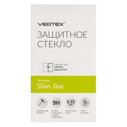 

Защитное стекло для экрана VERTEX для Vertex Impress Fire, 1 шт, прозрачный [sltfr]