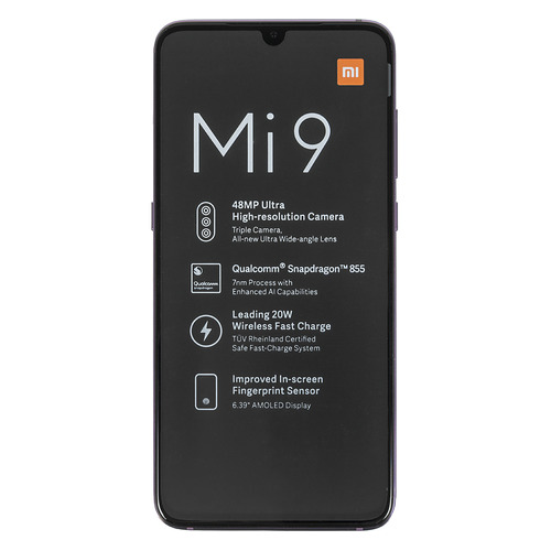 Смартфон XIAOMI Mi 9 128Gb, фиолетовый