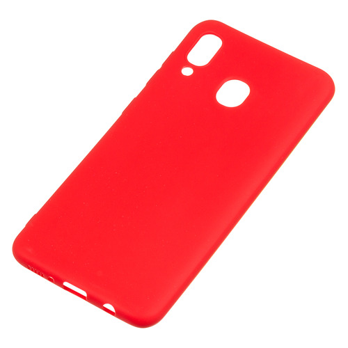 

Чехол (клип-кейс) GRESSO Meridian, для Samsung Galaxy A20, красный [gr17mrn583]