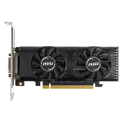 фото Видеокарта msi nvidia geforce gtx 1650 , gtx 1650 4gt lp oc, 4гб, gddr5, low profile, oc, ret