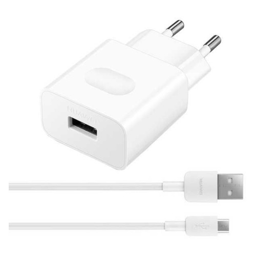 фото Сетевое зарядное устройство huawei quick charger ap32, usb, microusb, 2a, белый