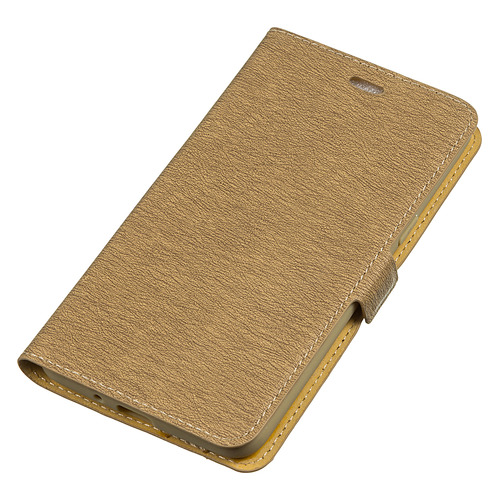 Чехол (флип-кейс) DF sFlip-11, для Samsung Galaxy J2 Prime/Grand Prime (2016), золотистый [df sflip-11 (gold)]