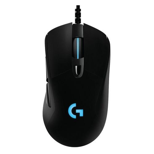 

Мышь Logitech G403 HERO, игровая, оптическая, проводная, USB, черный [910-005632], G403 HERO