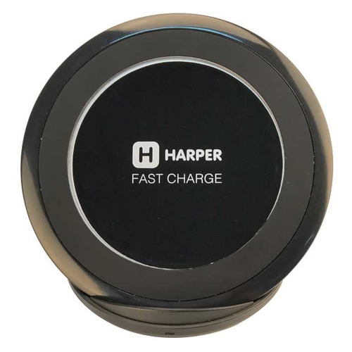 

Беспроводное зарядное устройство HARPER QCH-200, USB, microUSB, 1.2A, черный