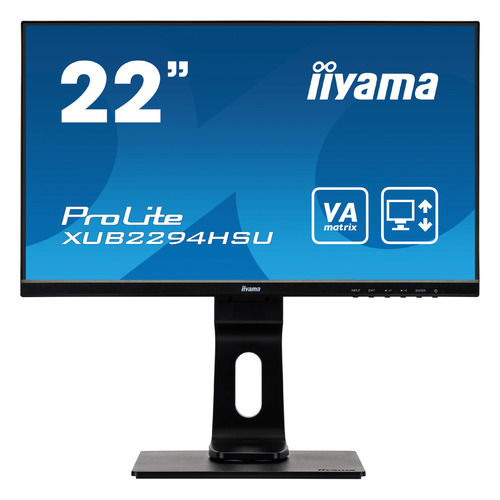 фото Монитор iiyama prolite xub2294hsu-b1 21.5", черный