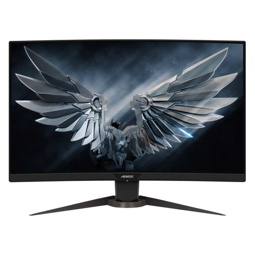 фото Монитор игровой gigabyte aorus cv27f-ek 27" черный [20vm0-acv27fba-1ekr]