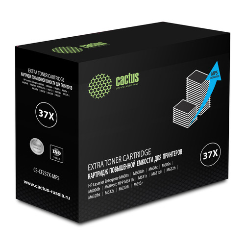 

Картридж Cactus CS-CF237X-MPS, черный / CS-CF237X-MPS, CS-CF237X-MPS