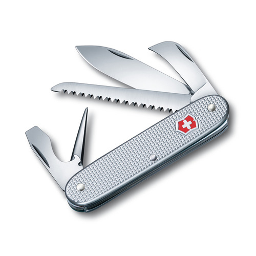 фото Складной нож victorinox pioneer, 7 функций, 93мм, серебристый