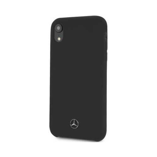 

Чехол (клип-кейс) Mercedes Silicone Line, для Apple iPhone XR, черный [mehci61silbk]