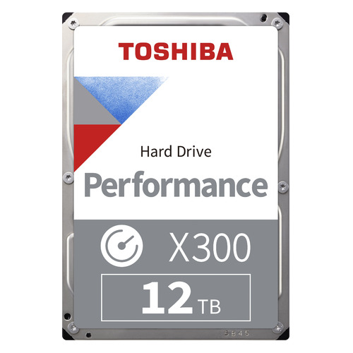 

Жесткий диск Toshiba X300 HDWR21CUZSVA, 12ТБ, HDD, SATA III, 3.5", HDWR21CUZSVA