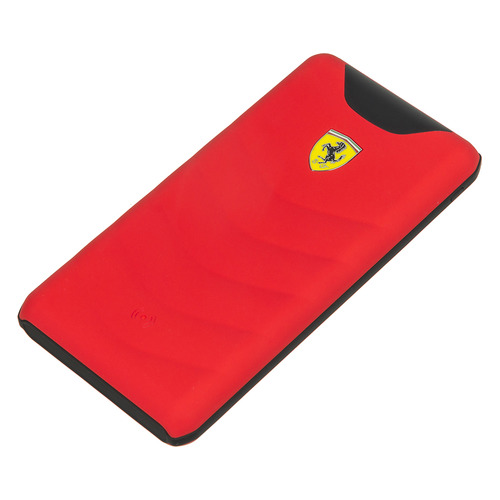 фото Внешний аккумулятор (power bank) ferrari rubber, 10000мaч, красный [feopbw10kqure] noname