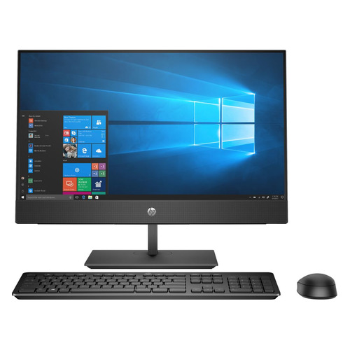 фото Моноблок hp proone 440 g5, 23.8", intel core i7 9700t, 16гб, 512гб ssd, intel uhd graphics 630, dvd-rw, windows 10 professional, черный [7em66ea]