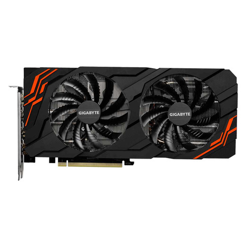 

Видеокарта GIGABYTE AMD Radeon RX 580 , GV-RX580D5-8GD, 8Гб, GDDR5, Ret