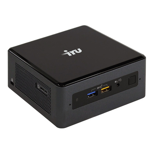 

Неттоп IRU NUC 113, Intel Core i3 8109U, DDR4 4ГБ, 240ГБ(SSD), Intel Iris Plus Graphics 655, CR, Free DOS, черный и серебристый [1164214], 113