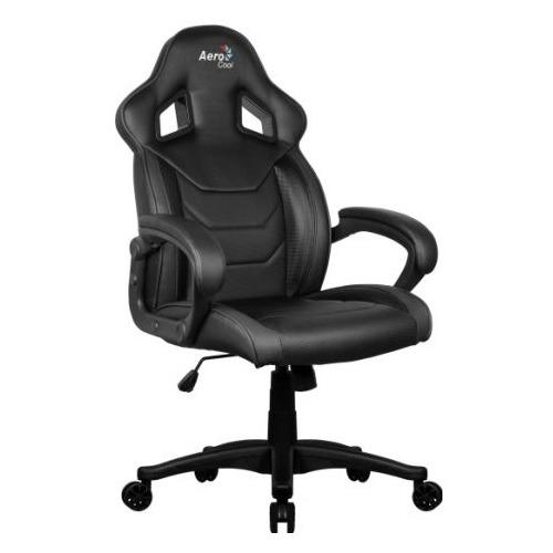 

Кресло игровое AEROCOOL AC60C AIR-B, на колесиках, ПВХ/полиуретан, черный, AC60C AIR-B