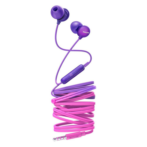

Гарнитура PHILIPS SHE2405, 3.5 мм, вкладыши, фиолетовый/розовый [she2405pp/00], SHE2405