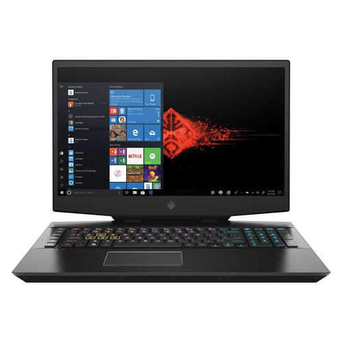 

Ноутбук HP Omen 17-cb0003ur, 17.3", IPS, Intel Core i7 9750H 2.6ГГц, 16Гб, 1000Гб, 256Гб SSD, nVidia GeForce RTX 2070 - 8192 Мб, Windows 10, 6WL85EA, черный