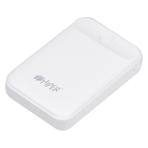 

Внешний аккумулятор (Power Bank) HIPER SL10000, 10000мAч, белый, SL10000