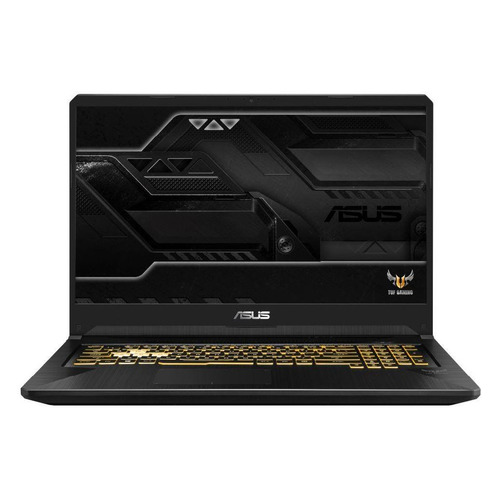 

Ноутбук ASUS TUF Gaming FX705GM-EW228T, 17.3", IPS, Intel Core i7 8750H 2.2ГГц, 8Гб, 1000Гб, 256Гб SSD, nVidia GeForce GTX 1060 - 6144 Мб, Windows 10, 90NR0121-M04970, темно-серый