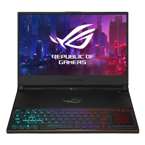 

Ноутбук ASUS ROG GX531GX-ES032T, 15.6", IPS, Intel Core i7 8750H 2.2ГГц, 16Гб, 512Гб SSD, nVidia GeForce RTX 2080 MAX Q - 8192 Мб, Windows 10, 90NR01D1-M01350, черный