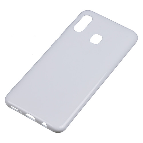 Чехол (клип-кейс) DEPPA Gel Color, для Samsung Galaxy A20/A30, белый [86654]