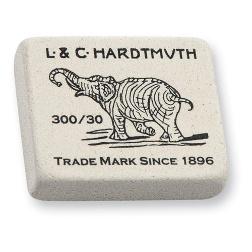 

Упаковка ластиков Koh-i-Noor Elefant 300/30, 36х28х10мм , каучук, прямоугольный, белый [0300030029kdru] 27 шт./кор., Elefant 300/30