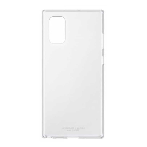 фото Чехол (клип-кейс) samsung clear cover, для samsung galaxy note 10+, прозрачный [ef-qn975ttegru]