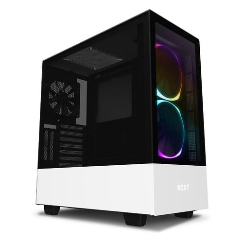 фото Корпус atx nzxt h510 elite ca-h510e-w1, midi-tower, без бп, белый