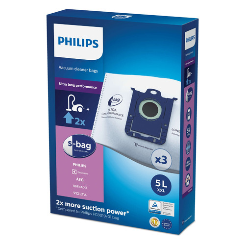 

Пылесборники Philips FC8027/01, универсальные, 3 шт., подходит для Performer Pro/Expert/Silent/Ultimate, FC8027/01