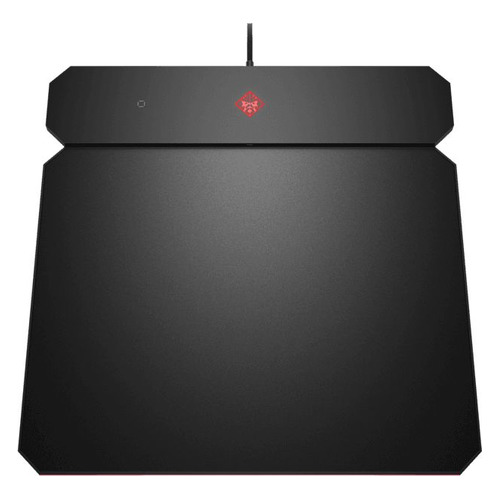 фото Коврик для мыши hp omen outpost, medium, с системой беспроводной зарядки черный [6cm14aa]