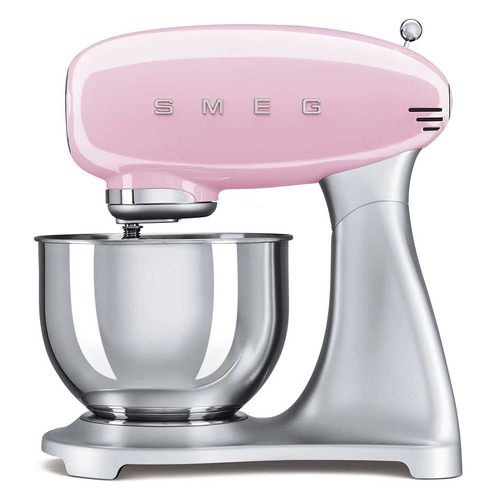 фото Миксер планетарный smeg smf01pkeu 800вт розовый