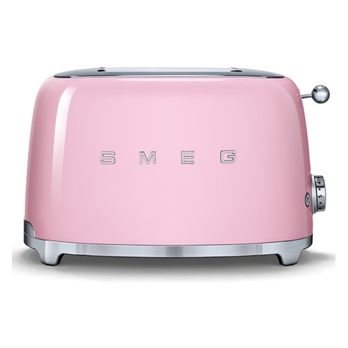 фото Тостер smeg tsf01pkeu, розовый