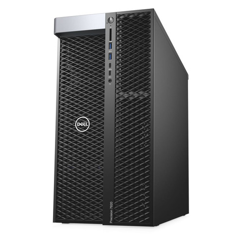 

Рабочая станция DELL Precision T7920, Intel Xeon Silver 4210, DDR4 32Гб, 2Тб, 512Гб(SSD), DVD-RW, Windows 10 Professional, черный [7920-7128]