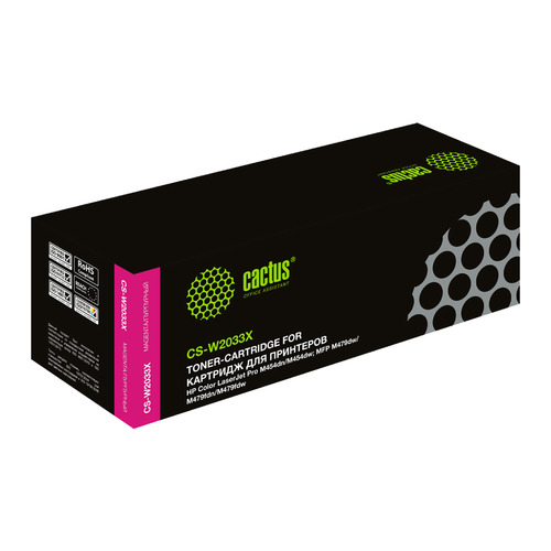 

Картридж Cactus CS-W2033X, 415X, пурпурный / CS-W2033X, CS-W2033X