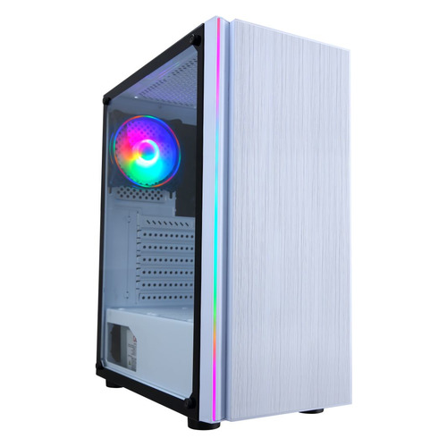 

Корпус ATX Formula CL-3302W RGB, Midi-Tower, без БП, белый, CL-3302W RGB