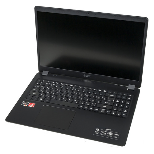 фото Ноутбук acer aspire 3 a315-42-r94p, 15.6", amd ryzen 5 3500u 2.1ггц, 4гб, 256гб ssd, amd radeon vega 8, linux, nx.hf9er.02n, черный