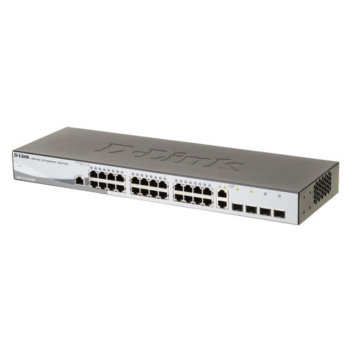 

Коммутатор D-Link DES-1210-28/ME/B3B 24x100Mb 2SFP управляемый, DES-1210-28/ME/B3B