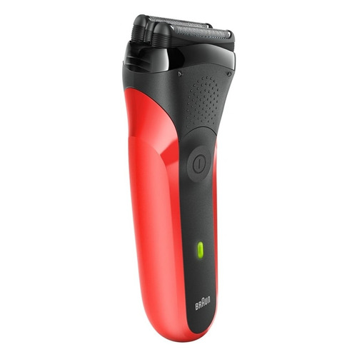 

Электробритва BRAUN 300s r, красный и черный, 300s r