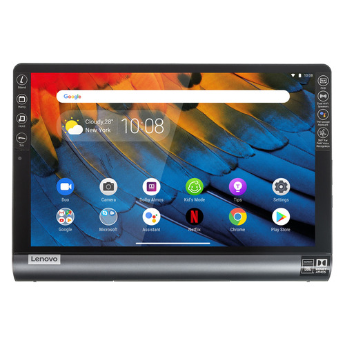 фото Планшет lenovo yoga smart tab yt-x705f, 3гб, 32gb, android 9.0 темно-серый [za3v0063ru]