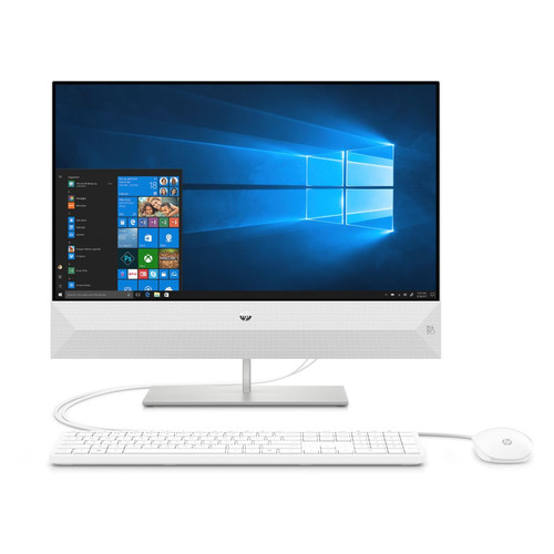 

Моноблок HP Pavilion 24-xa0052ur, 23.8", Intel Core i3 9100T, 8Гб, 256Гб SSD, Intel UHD Graphics 630, Windows 10, белый [7ka72ea]