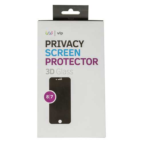 

Защитное стекло для экрана VLP Privacy для Apple iPhone 7/8/SE 2020 антиблик, 67 х 138 мм, конфиденциальная, 1 шт [vlp-3dglp-ip8/7], VLP Privacy