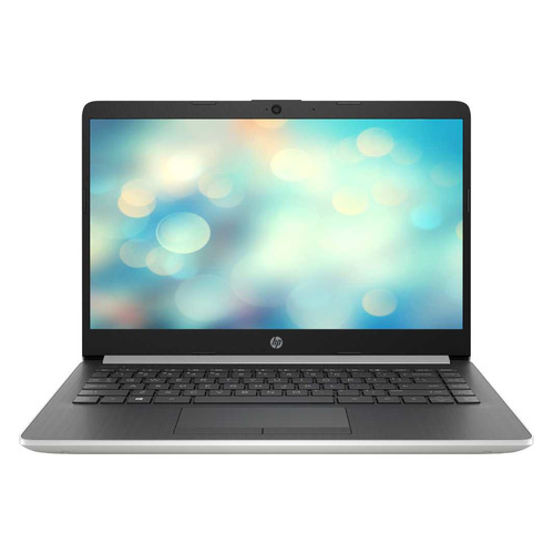 фото Ноутбук hp 14-dk0008ur, 14", ips, amd a6 9225 2.6ггц, 4гб, 128гб ssd, amd radeon r4, windows 10, 6vl61ea, серебристый/черный