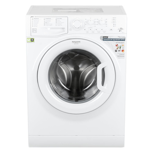 фото Стиральная машина hotpoint-ariston vmsl 501 w, фронтальная, 5.5кг, 1000об/мин