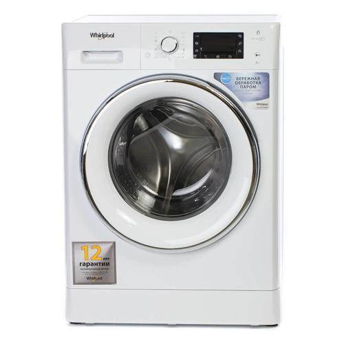 

Стиральная машина WHIRLPOOL FWSD81283WCV RU, фронтальная, 8кг, 1200об/мин, Белый, FWSD81283WCV RU