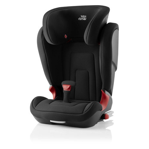 фото Автокресло детское britax roemer kidfix2 r, 2/3, от 4 до 12 лет, черный