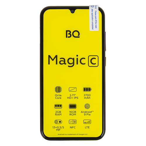 фото Смартфон bq magic c 16gb, 5730l, красный