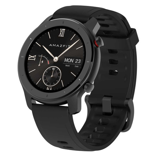 фото Смарт-часы amazfit gtr, 42мм, 1.2", черный / черный